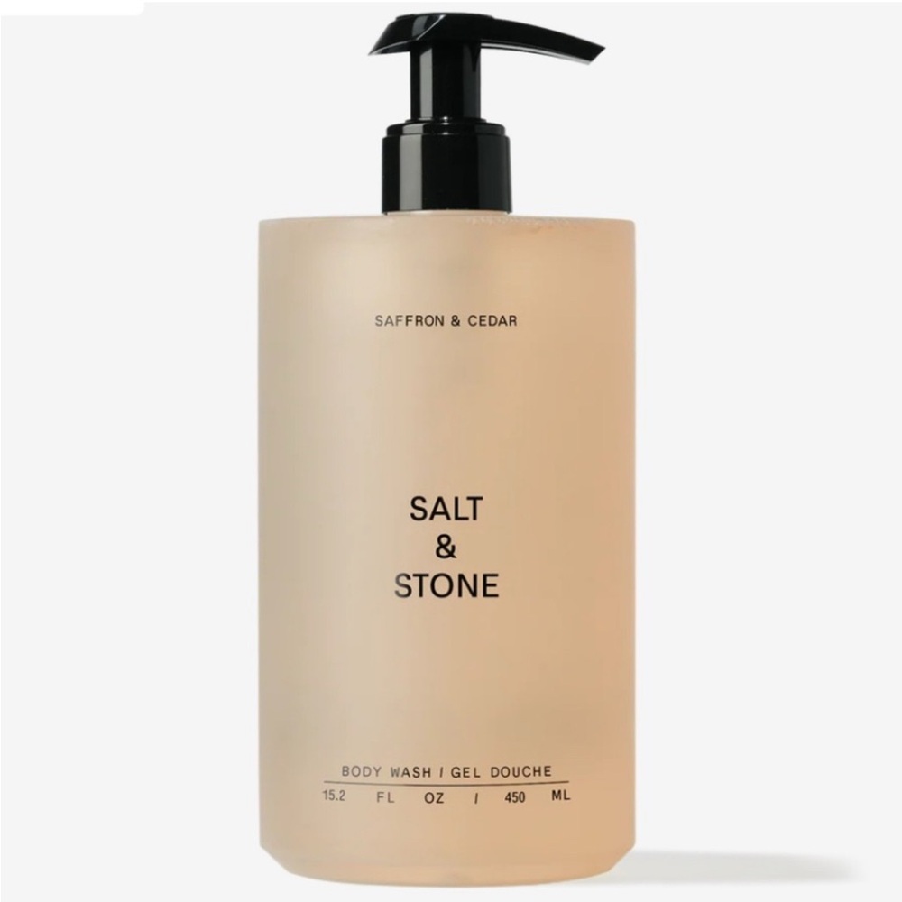 Salt & Stone Cedar - Saffron & Cedar Body Wash